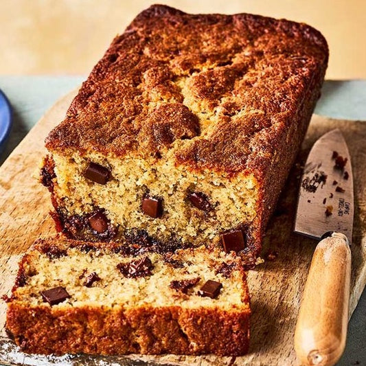 Delicious Chocolate Chip Banana Bread Loaf