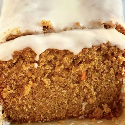 No Nuts Carrot Cake Loaf